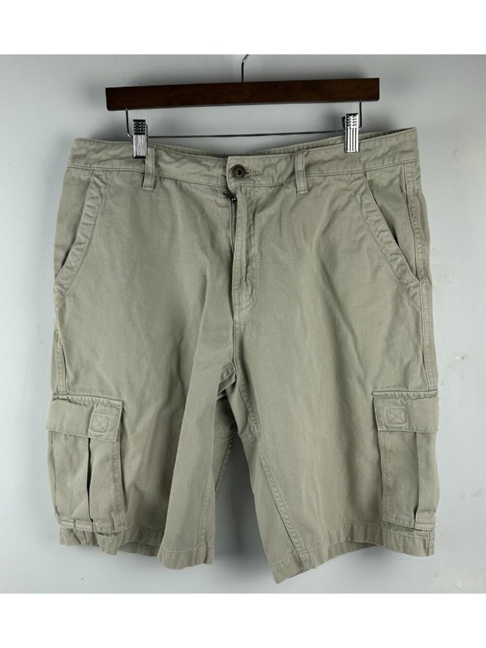 Gramicci Short Sz 36  Men's Hiking Climbing Beige  Chino Shorts Cargo